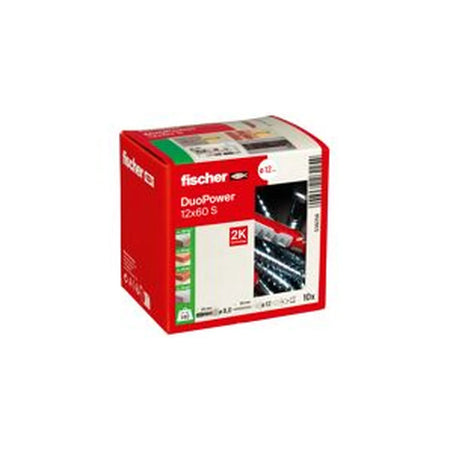 Fischer DuoPower 12x60 SS met zeskantschroef