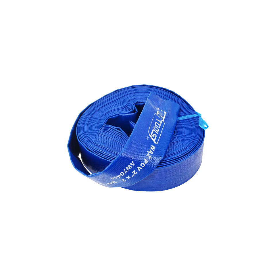 AWTools Waterslang flexibel en sterk 2"x20m PVC blauw