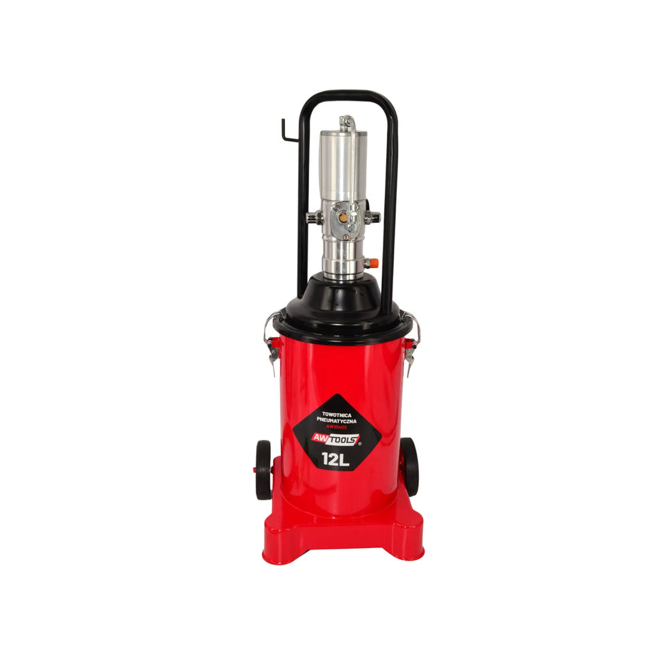 AWTools pneumatische vetspuit met drukregelaar 12L