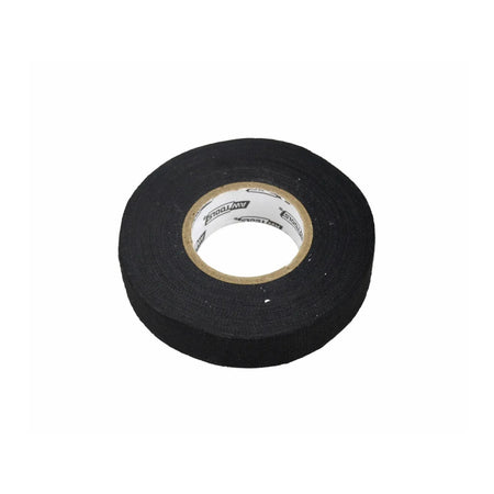 AWTools Isolatietape textiel hittebestendig 19mmx25m zwart