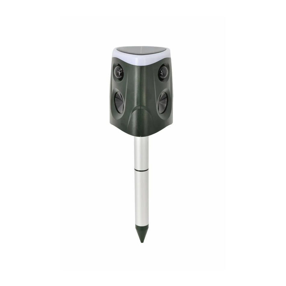 AWTools Ultrasone ongedierteverjager met zonnepaneel en PIR sensor 400m2