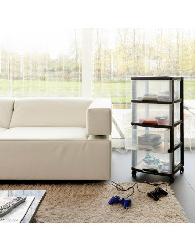 KETER Verrijdbare stelling 4x20L