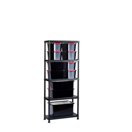 KETER Stelling kunststof 5 planken 75 x 32 x 176cm