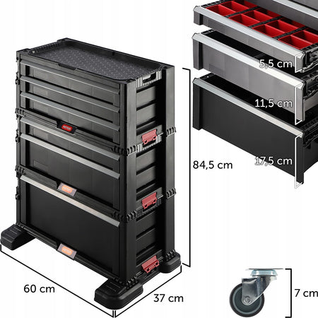KETER Stelling 6 lade Tool Chest SET