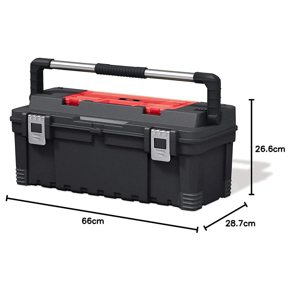 KETER Gereedschapskoffer 26" KETER Hawk Black