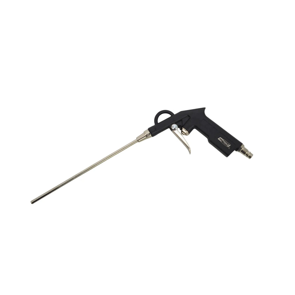 AWTools Pneumatisch blaspistool aluminium met metalen nozzle 22cm