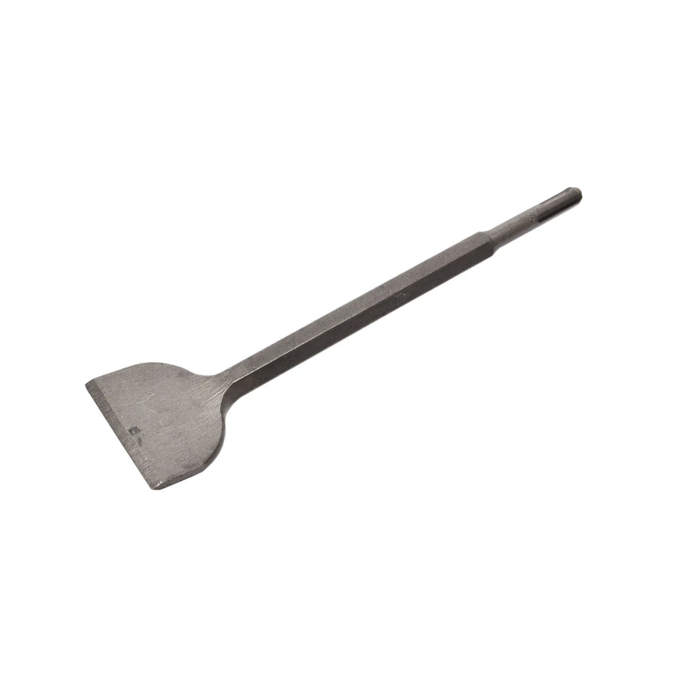 AWTools SDS+ platte brede beitel 60 mm 350 mm gebogen
