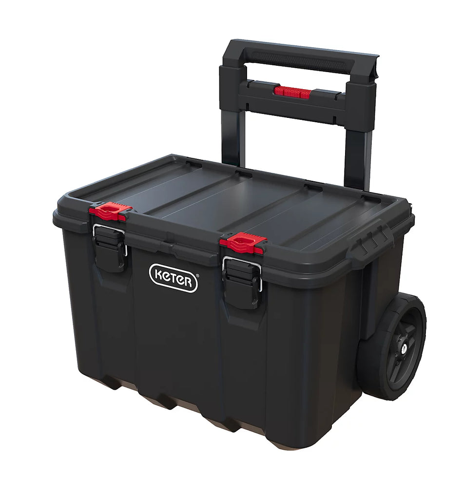 KETER gereedschapskoffer op wielen Stack`n`roll