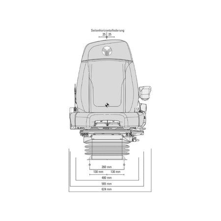 Airpress Trekkerstoel Maximo Dynamic Plus 1323523